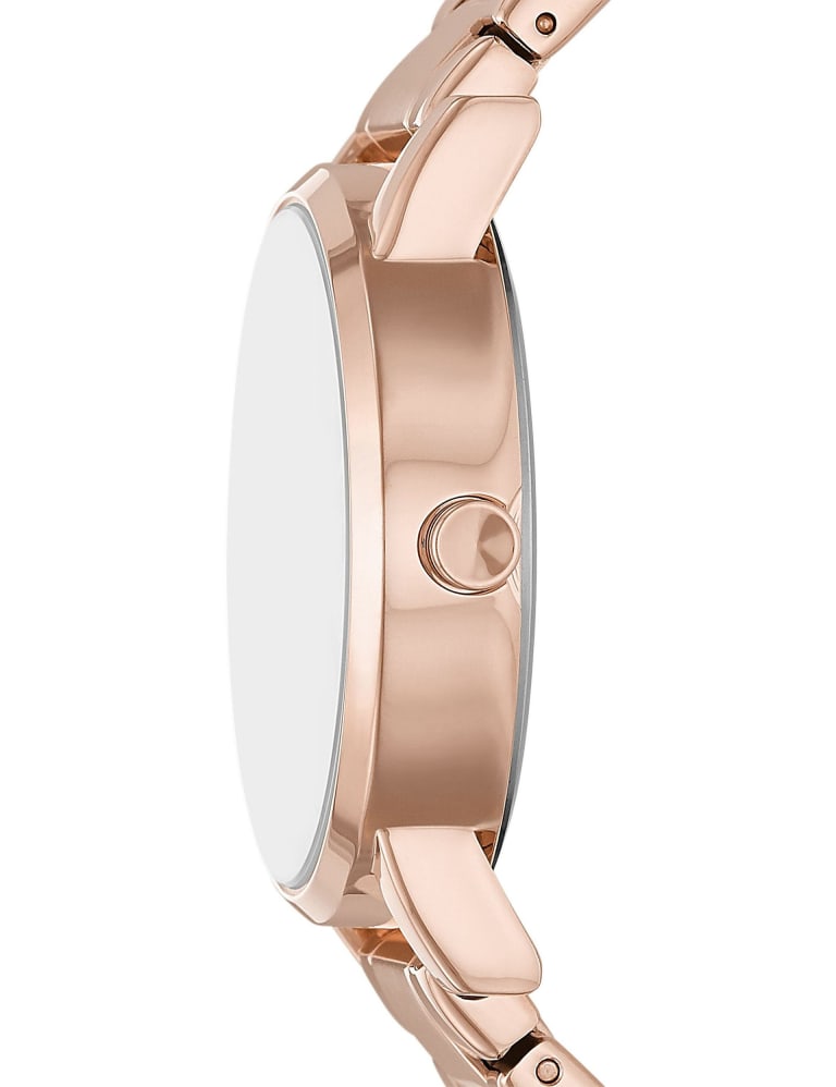 Dkny soho deals rose gold watch