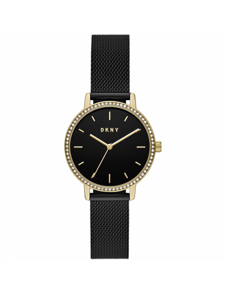 DKNY The Modernist Black Watch 1 of 7