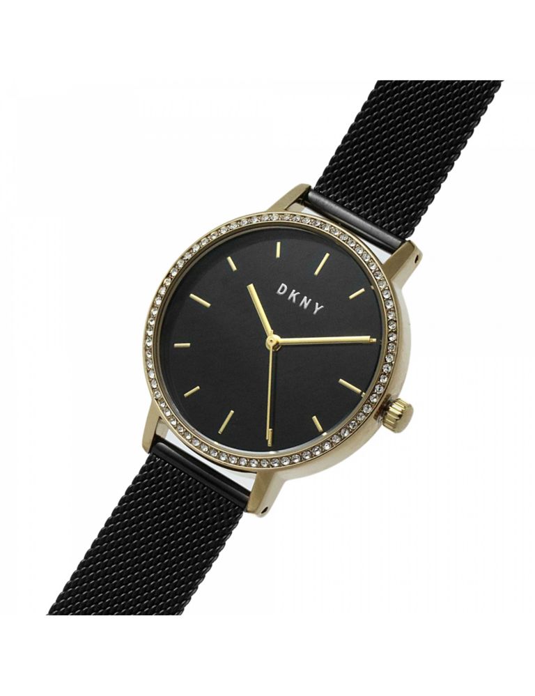 DKNY The Modernist Black Watch 6 of 7