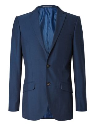 Indigo Tailored Fit Suit | M&S Collection | M&S