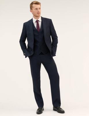 Regular Fit Pure Wool Suit | M&S