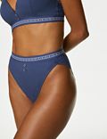 Ebba Ribbed Non Wired Plunge Bra Set A-E
