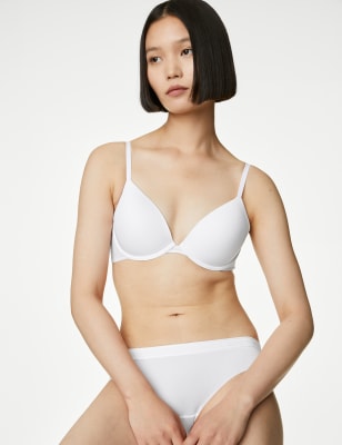 20.0% OFF on Marks & Spencer Women T-shirt Bra Wired Plunge 3 pcs