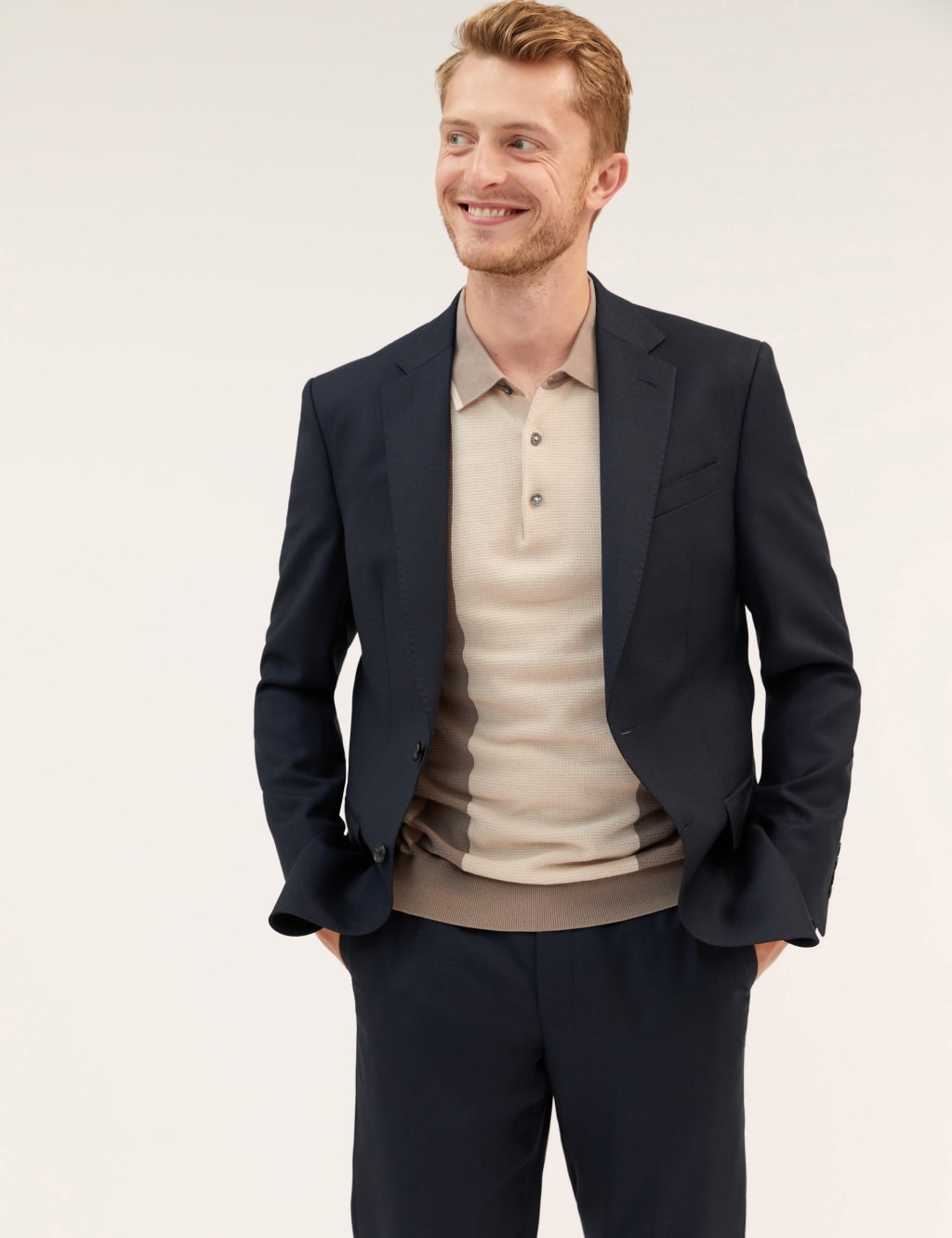 Regular Fit Pure Wool Suit image 2