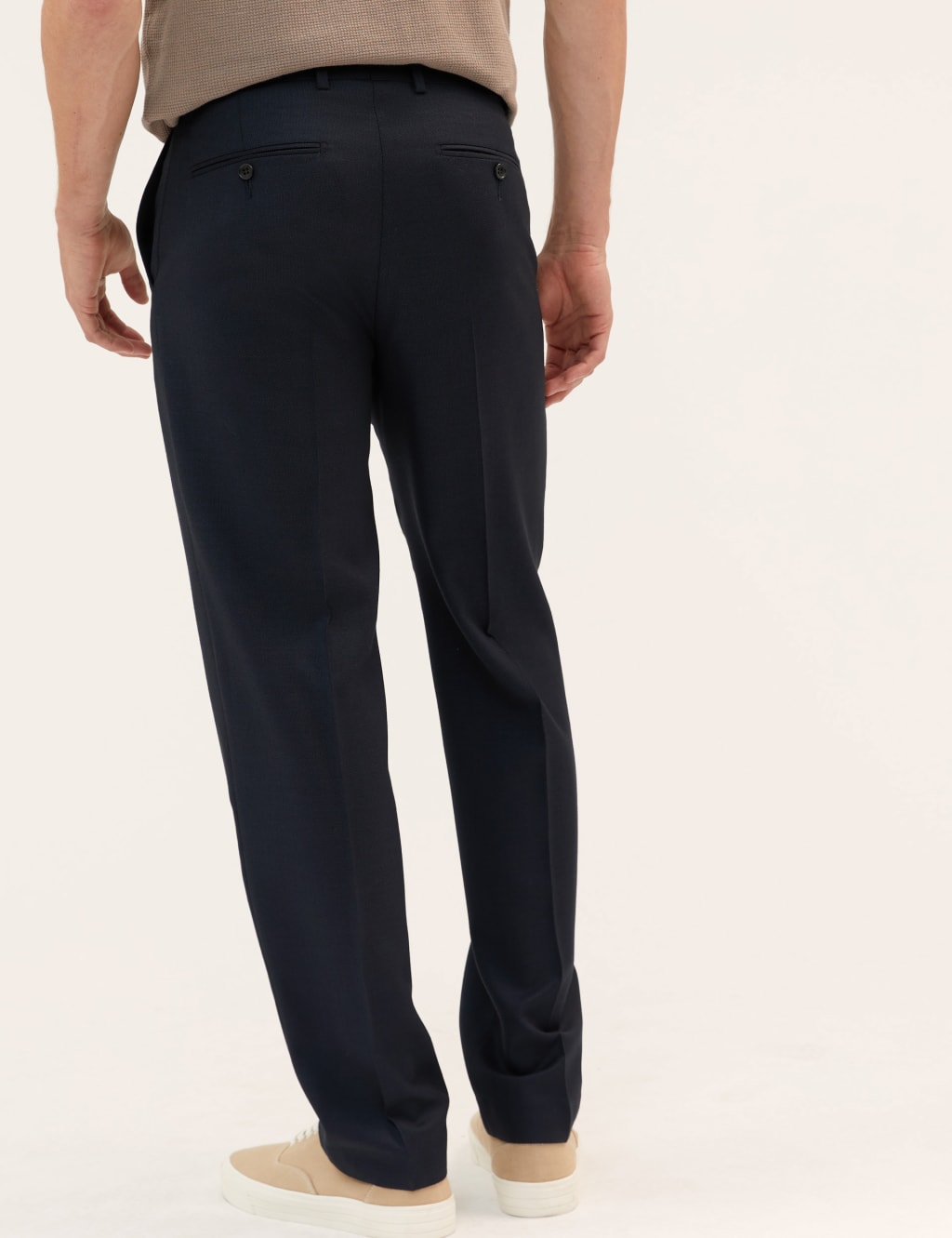 Regular Fit Pure Wool Suit image 5