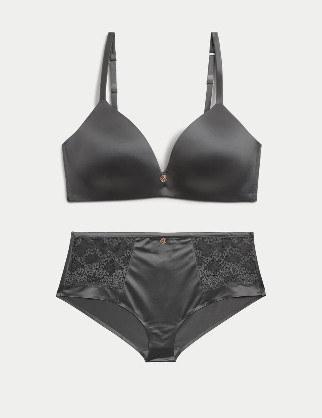 Smoothing Padded Plunge Bra Set A-E image 2