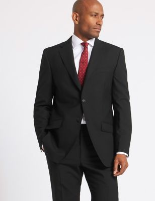 Black Regular Fit Suit