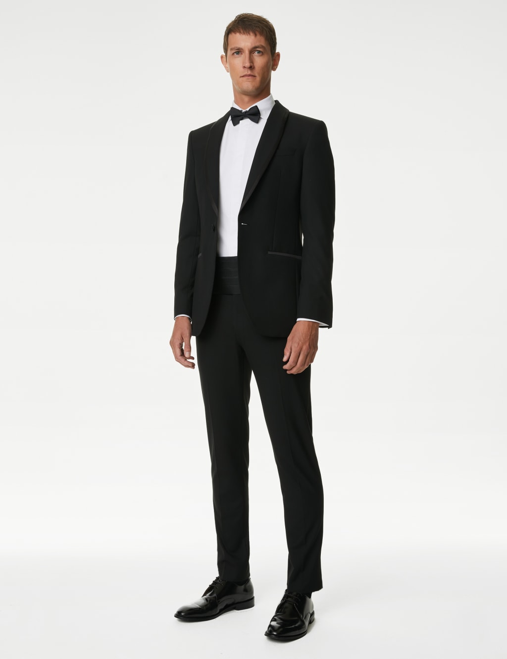 Buy Black Slim Tuxedo Suit Jacket from the Next UK online shop