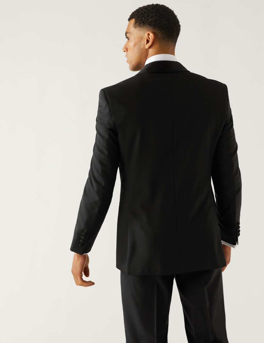 Regular Fit Pure Wool Shawl Lapel Tuxedo image 3