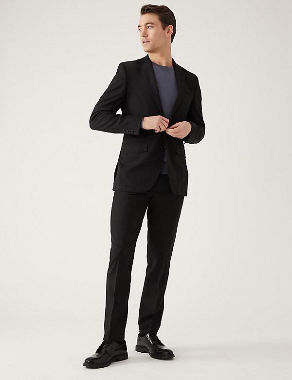 The Ultimate Slim Fit Wool Blend Suit - SK