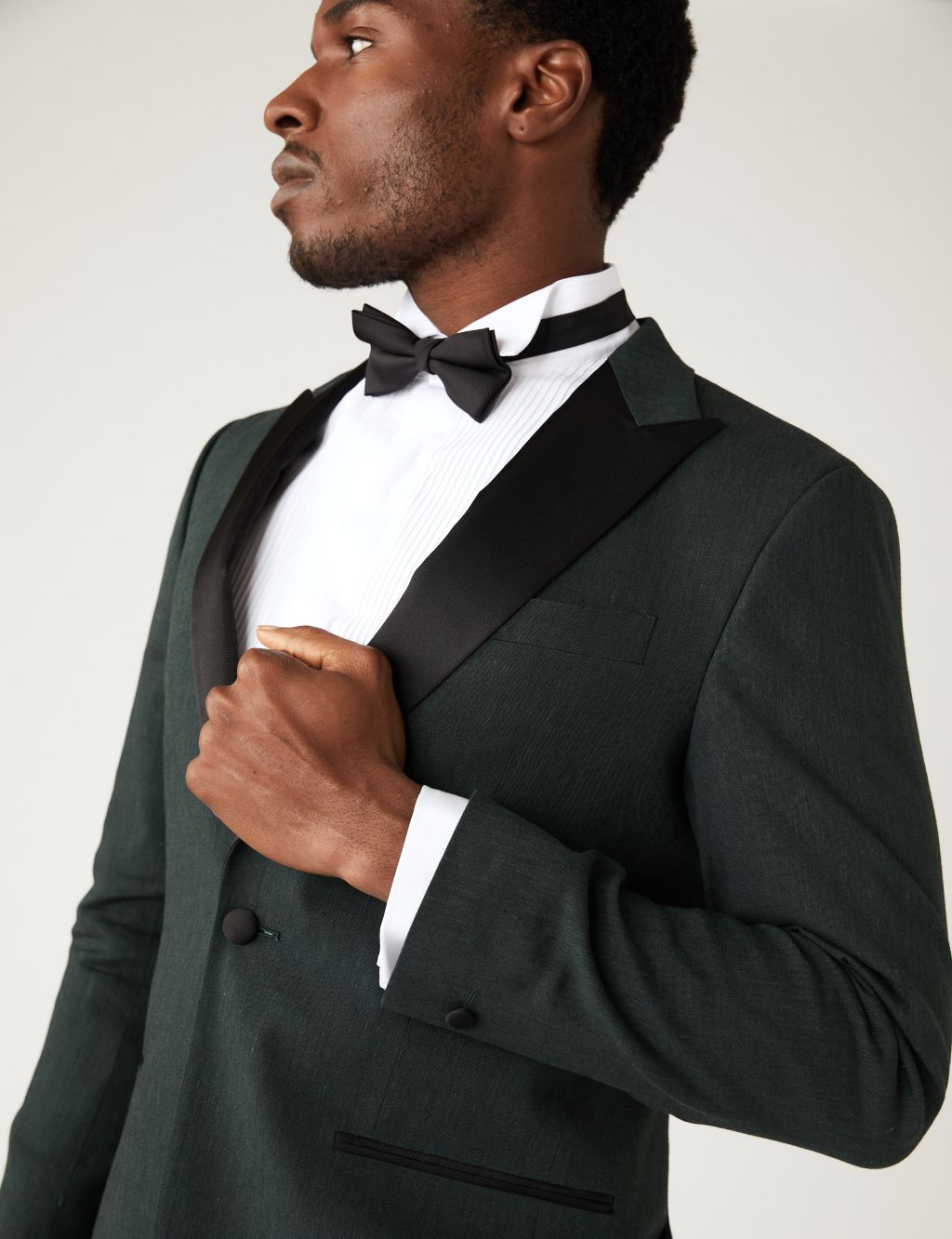 Tailored Fit Italian Linen Miracle™ Tuxedo image 6