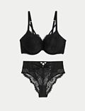 Extra Push-Up-Plunge-BH-Set „Blanca“ (A–D)