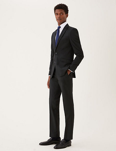 Black Skinny Fit Suit | M&S