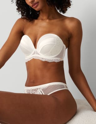 M&S Lacey Underwired Multiway / Strapless Bra