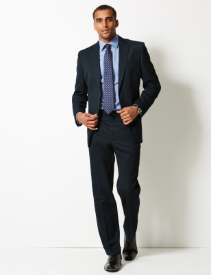 Navy Regular Fit Suit | M&S