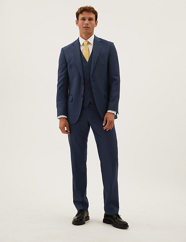 Regular Fit Pure Wool Suit - PT