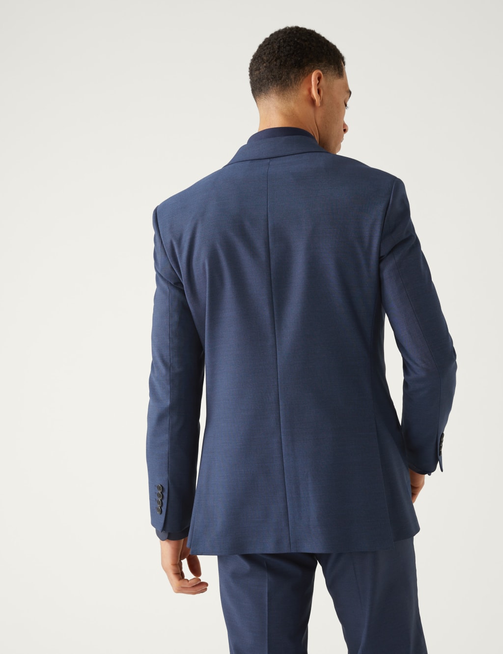Regular Fit Sharkskin Stretch Suit image 3