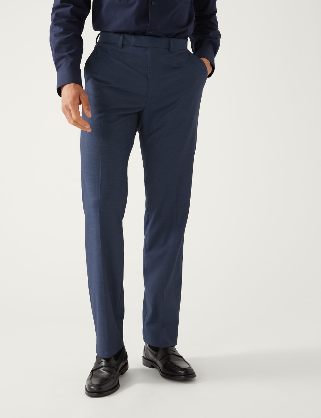 Regular Fit Sharkskin Stretch Suit image 4