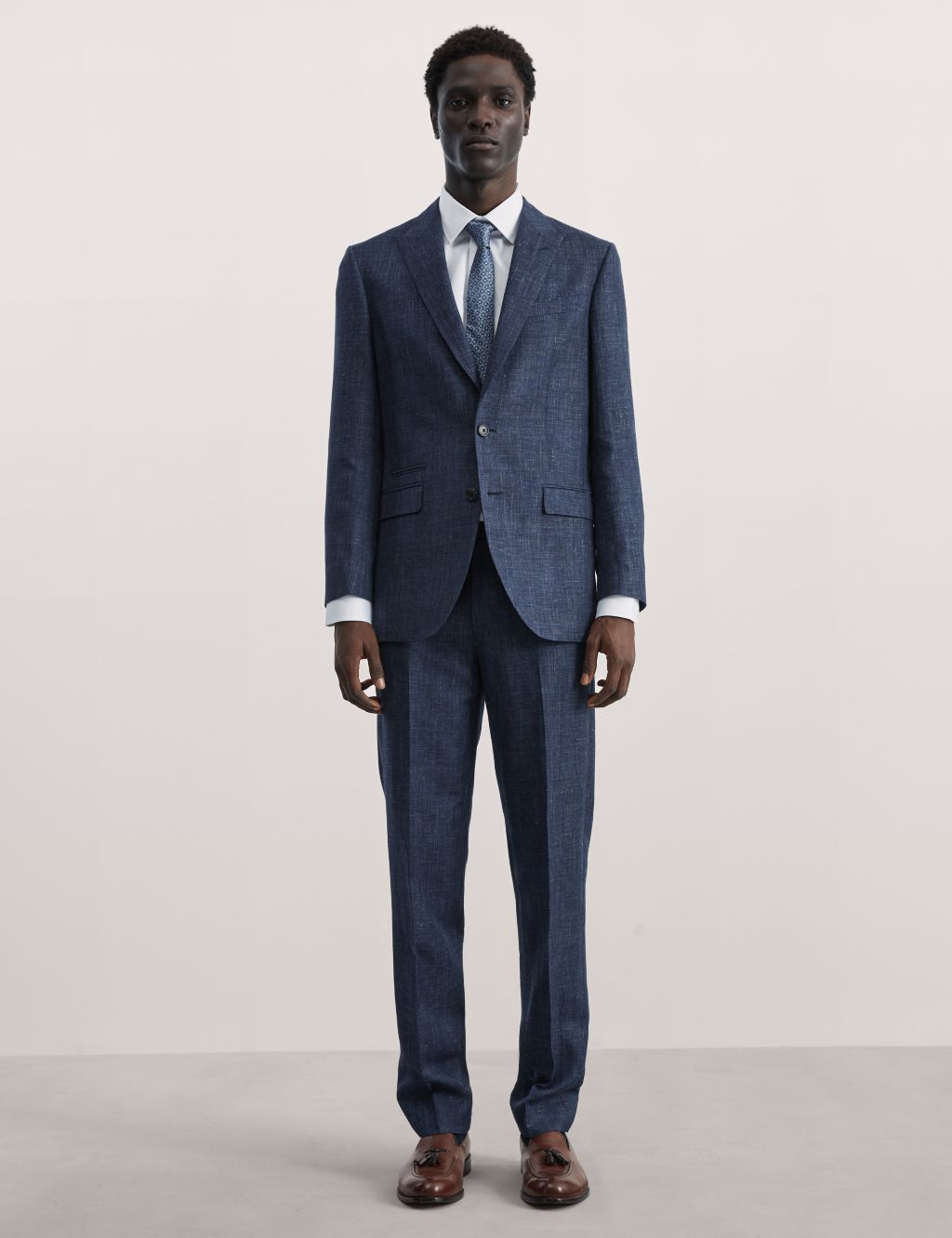 Tailored Fit Wool Rich Suit