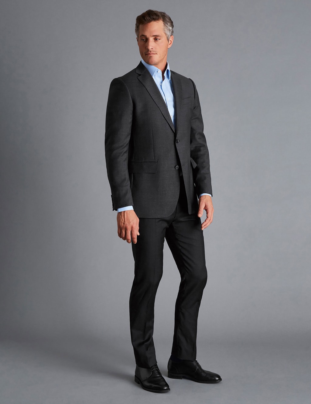 Slim Fit Pure Wool Twill Suit image 1