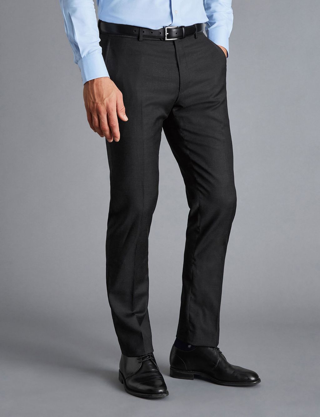 Slim Fit Pure Wool Twill Suit image 3