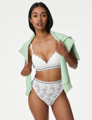 Lace Non-Padded Bralette Set F-H