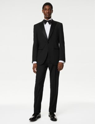 Regular Fit Stretch Tuxedo Suit - CA