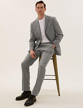 Tailored Fit Italian Wool Suit