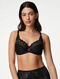 Lace Wired Full Cup Bra Set A-E