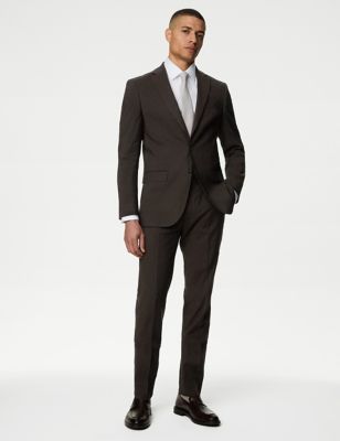 Tailored Fit Italian Linen Miracle™ Suit - KR