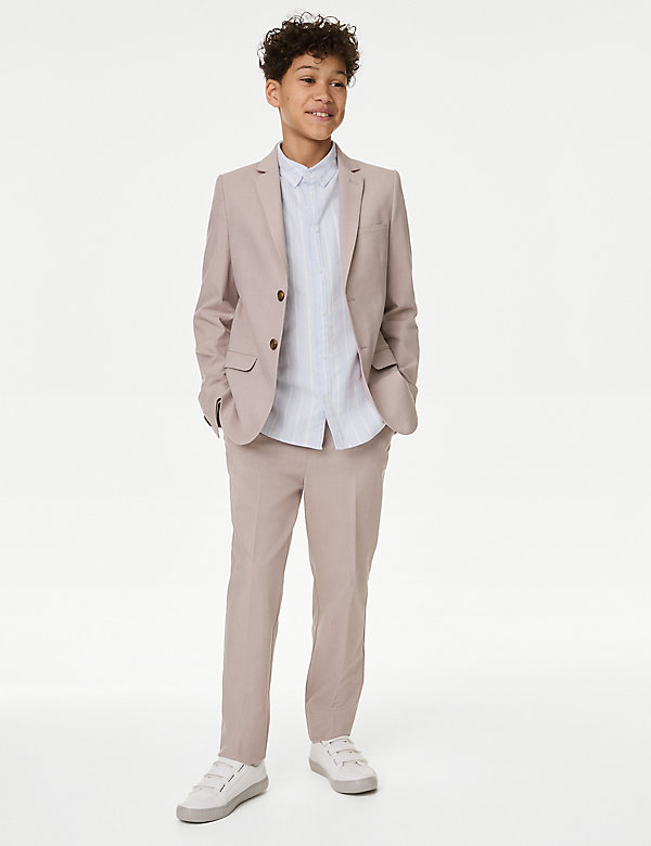 Dusty Pink Suit Outfit (2-16 Yrs) - NZ
