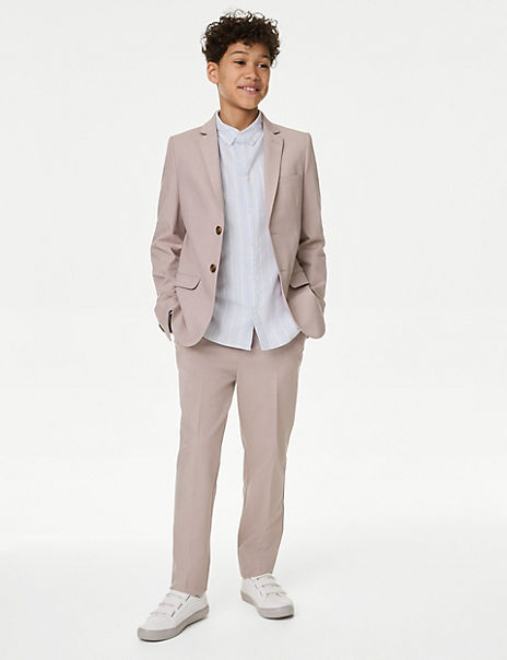 Dusty Pink Suit Outfit (2-16 Yrs)