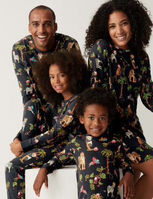 M&s animal 2024 print pyjamas