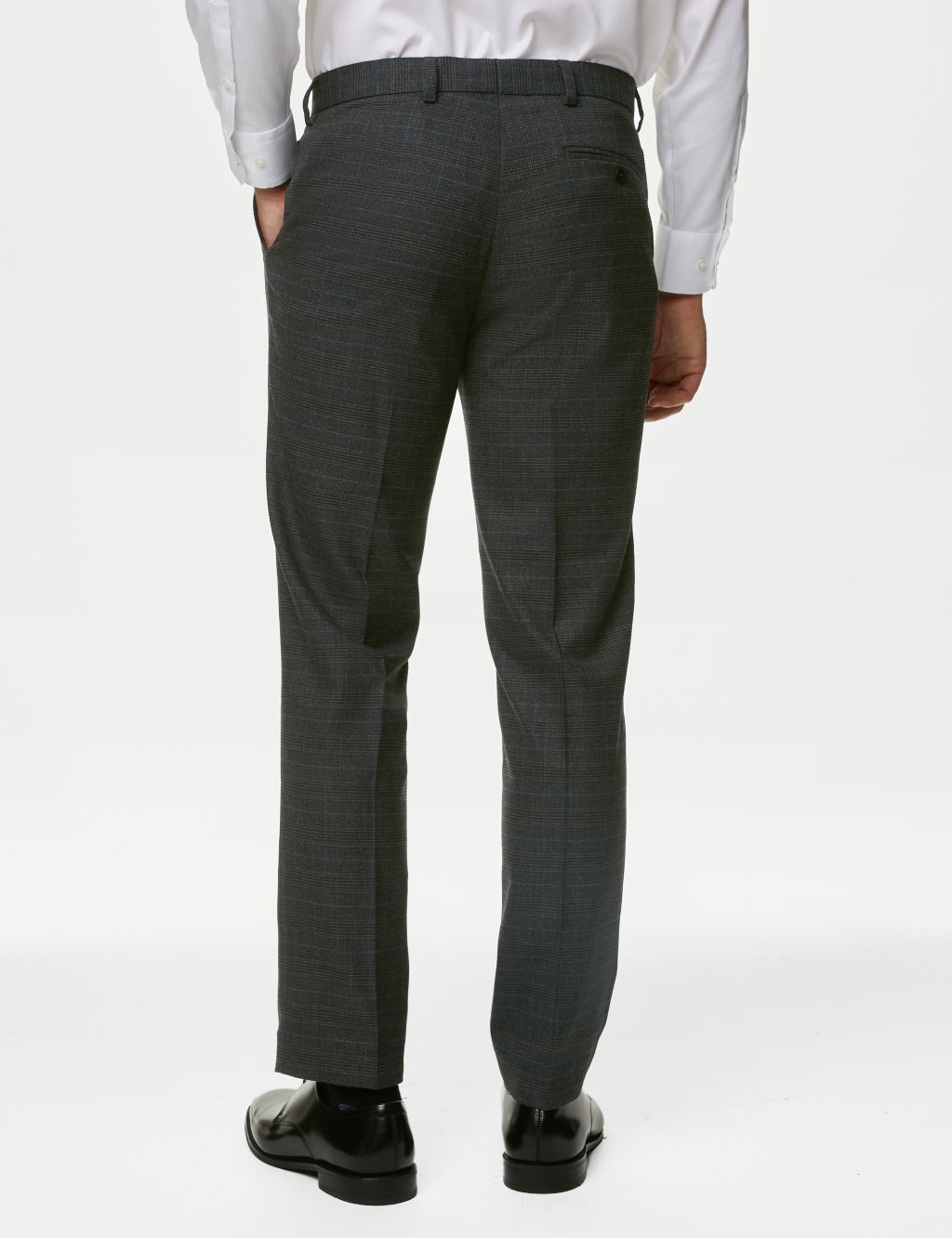 Slim Fit Prince of Wales Check Suit image 5