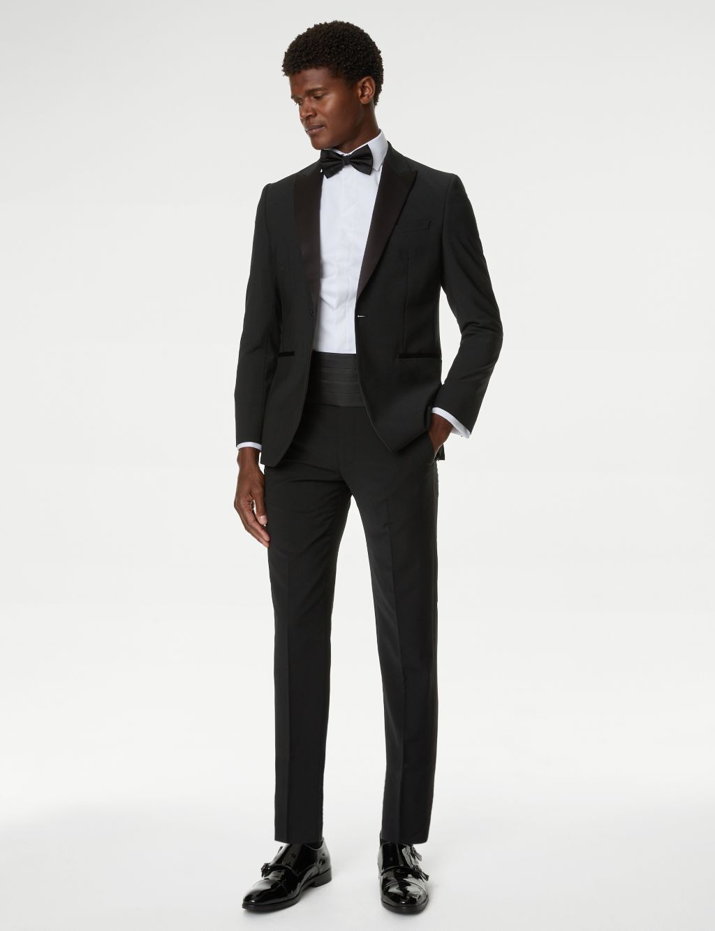 Tailored Fit Wool Blend Tuxedo