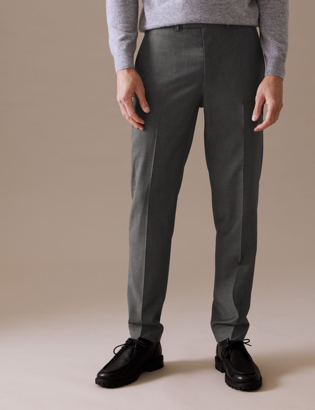 Tailored Fit Pure Wool Twill Suit image 5