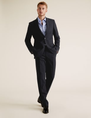 navy tailored dress