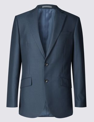 Indigo Regular Fit Suit | M&S