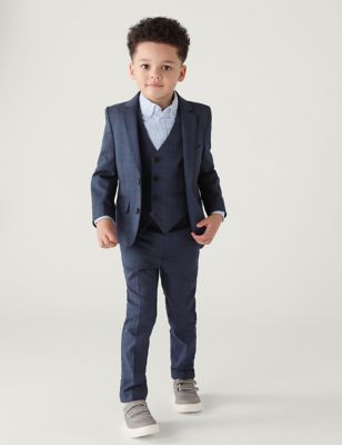 Checked Suit Outfit (2-8 Yrs)