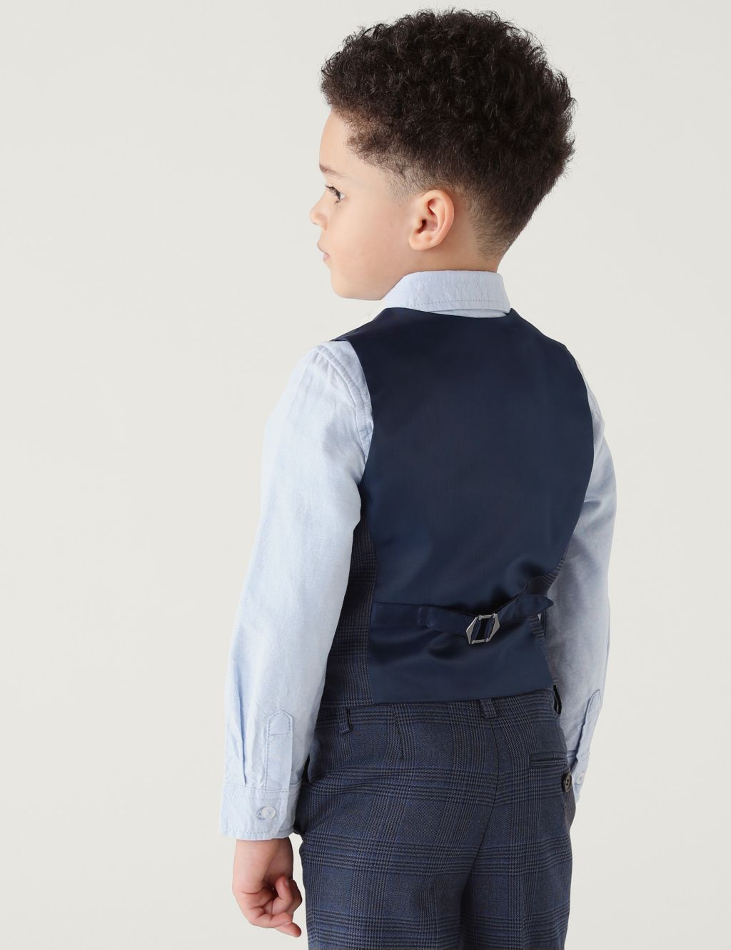 Checked Suit Outfit (2-8 Yrs) image 3