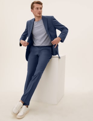 Costume coupe ajust&eacute;e en tissu extensible