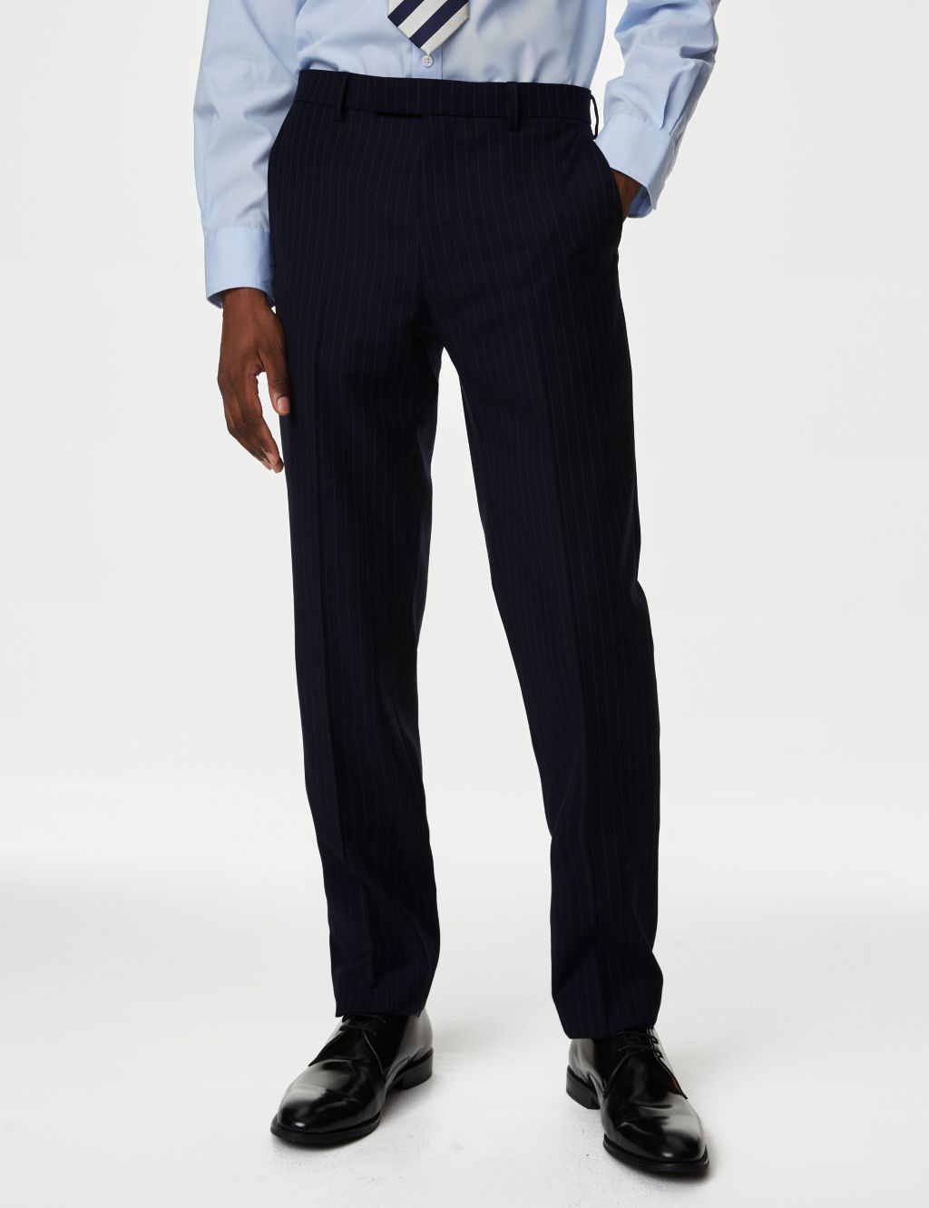 The Ultimate Tailored Fit Pinstripe Suit image 4
