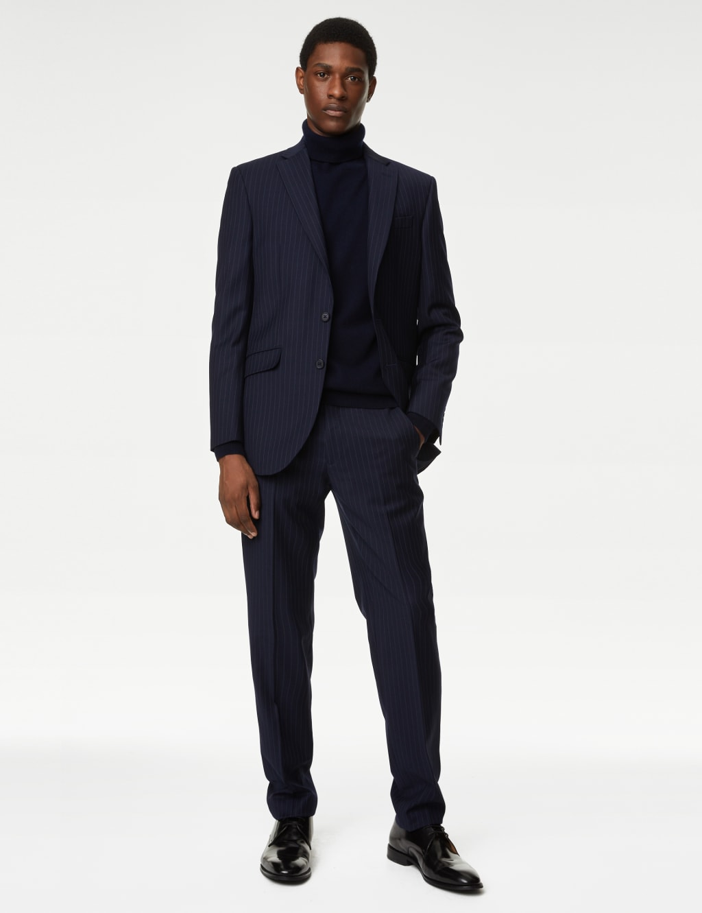 The Ultimate Tailored Fit Pinstripe Suit image 6