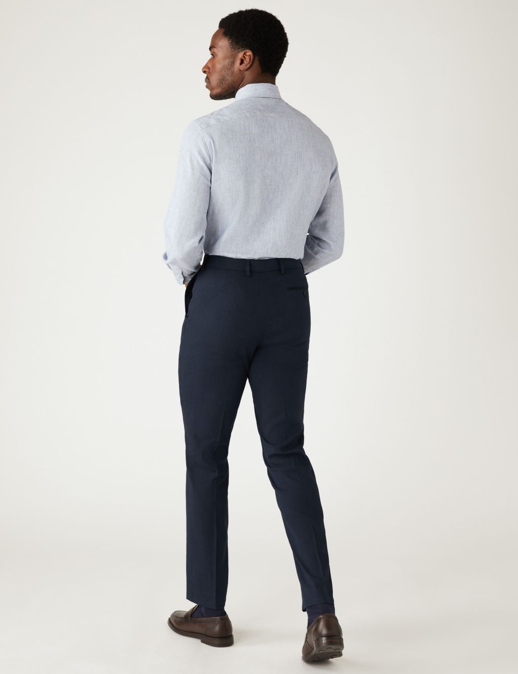 Slim Fit Italian Linen Miracle™ Suit image 6