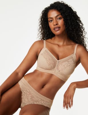 Flexifit™ Lace Non Wired Bralette Set | M&S