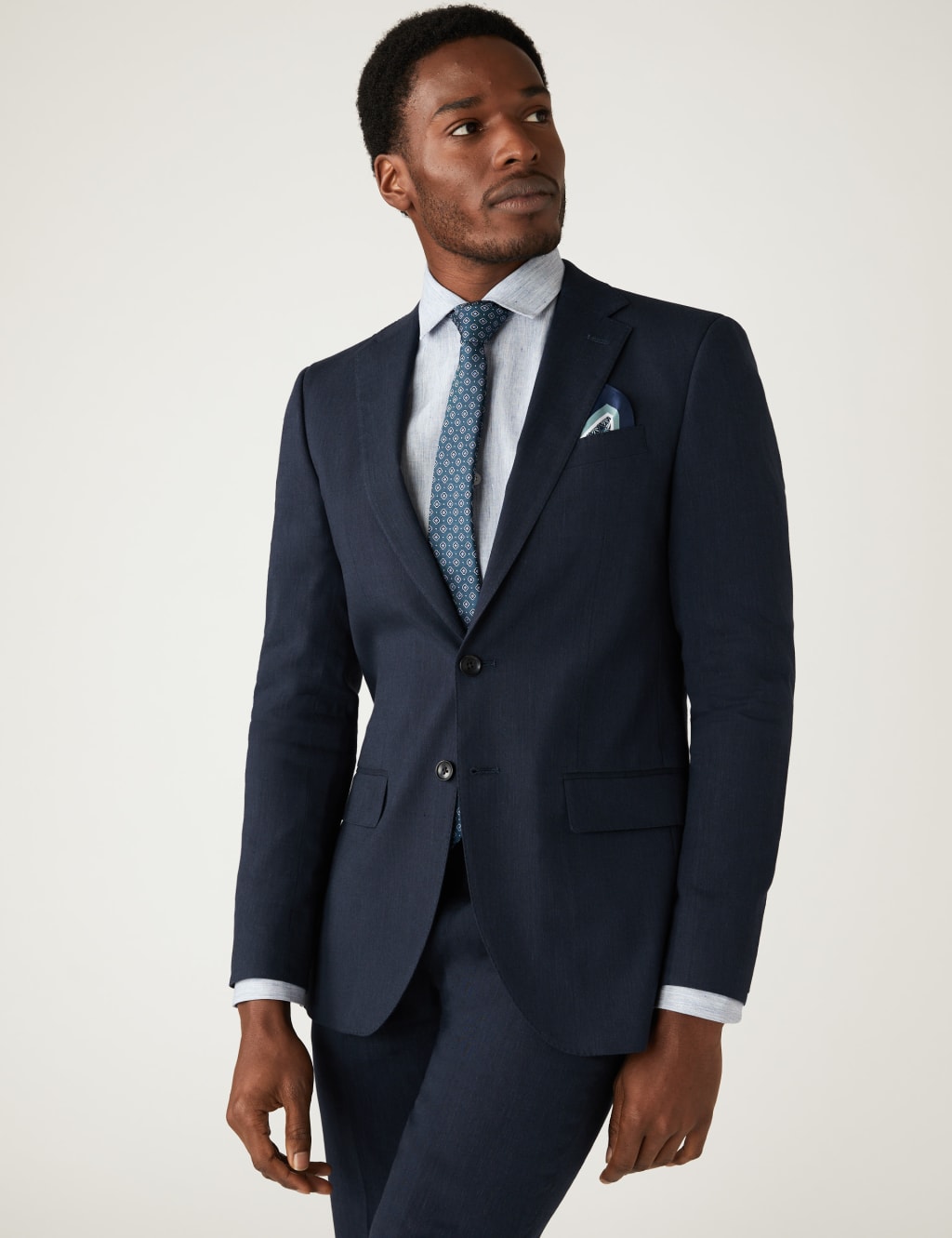 Slim Fit Italian Linen Miracle™ Suit image 2
