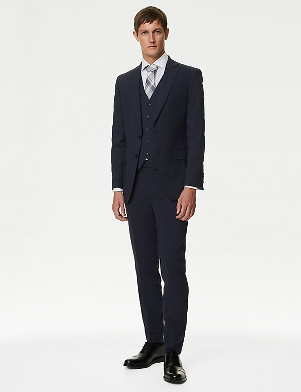 Tailored Fit Italian Linen Miracle™ Suit - SG