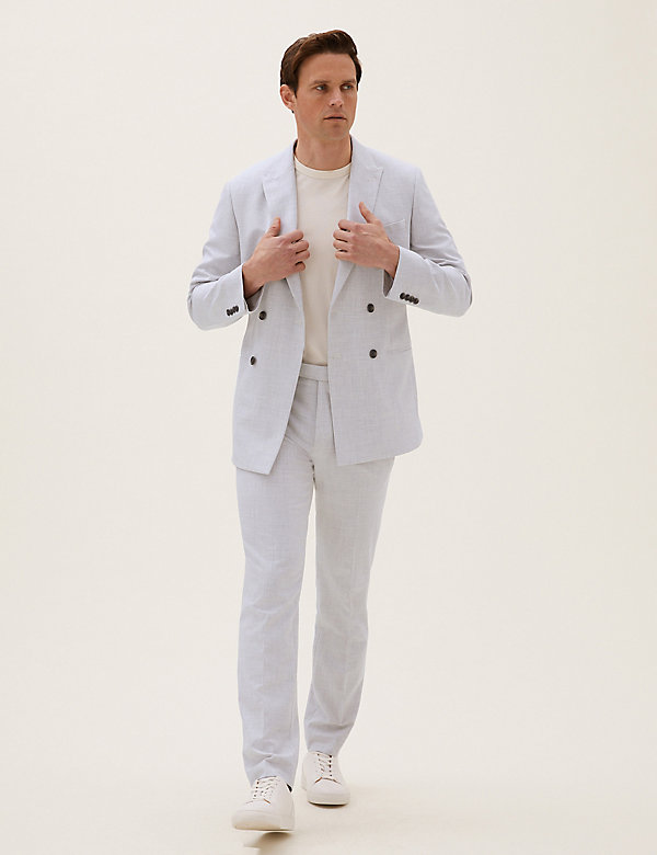 Tailored Fit Double Breasted Suit