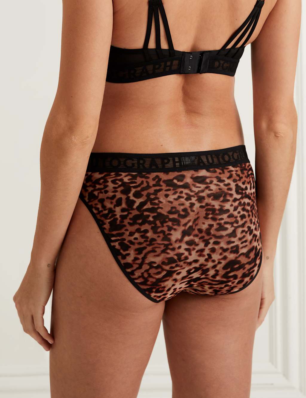 Tivoli Print Wired Full Cup Bra Set A-E image 4