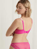 Laylani Silk Wired Balcony Bra Set F-H